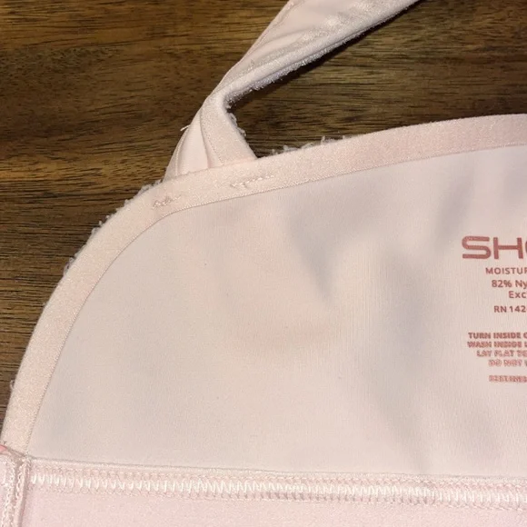 SHEFIT Pink Sports Bra High-Impact Support 4 Luxe - Picture 13 of 14